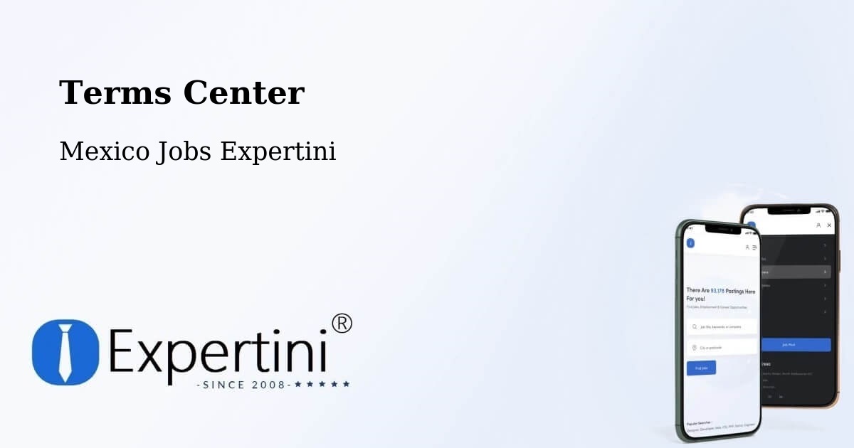 Terms Center - Mexico Jobs Expertini